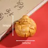 Talla en Madera de Ciprés Pieza de Mano Versión Q Estilo Caricatura Artesanía de Talla en Madera Pieza Pequeña Plato de Juguete Juguete Ornaments Pequeños Juguete Literario Regalo