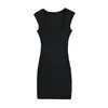 Venta al por mayor de ropa de mujer transfronteriza 2026 verano nuevo estilo europeo y americano sexy sin mangas acanalado ajustado vestido corto tipo tank top