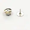 Tampas Borboleta Dourada Tampas Borboleta Prata Tampas Borboleta Níquel Preto Espalhadas com Placa Grande Agulha Agulha de 8mm