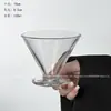 Design de Nicho de Alto Padrão Copo de Vidro para Café Americano Gelado Taça de Champanhe Medieval Francesa Copo de Sorvete de Alta Qualidade