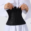 Modelador Corporal para Mulheres com Três Fileiras de Botões nas Costas, Modelagem da Cintura, Suporte para os Seios, Corpetes Palacianos Europeus e Americanos, Modelador Justo para Usar por Dentro e por Fora