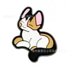Diapositivas para Zapatos Serie Gato de Dibujos Animados Transfronterizas, Accesorios para Zapatos Mascotas Lindas DIY, Decoraciones para Zapatos de Goma Suave PVC