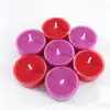 Velas de té redondas de cera de soja, velas perfumadas de cera de soja para uso doméstico, lámparas votivas budistas, lámparas de mantequilla sin humo al por mayor