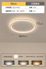 Luminária de Quarto com Proteção Ocular de Espectro Total 2026 Novo Modelo Moderna e Elegante Inteligente Quarto Principal Luminárias de Iluminação para Quarto Zhongshan