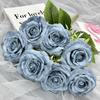 Casamento série 7 cabeças diamante artificial rosa casamento arranjo de flores local props falsa decoração flor Juanhua atacado