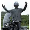 Conjunto de Pantalones de Lluvia para Repartidor de Bicicleta Eléctrica, Ropa Impermeable de Dos Piezas, Chubasquero de Cuerpo Completo, Antitormenta