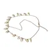 Moda Europea y Americana Simple Borla Bohemio Estilo Étnico Concha Colgante Diadema Diadema Viaje Festivo Fotografía Sombrero