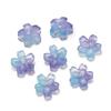 Contas esmaltadas de flor de cerejeira com gradiente colorido acessórios de contas acessórios DIY feitos à mão contas espaçadoras para pulseira pulseira contas soltas atacado
