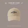 Gorra Gorra de Béisbol para Mujer 2024 Nueva Primavera y Otoño Circunferencia de Cabeza Grande Mostrando Rostro Pequeño Moderna Fácil de Combinar Protección Solar para Exteriores Gorra de Visera