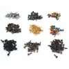 Tachuelas Mini de Dos Patas de 4.5 mm para Niños DIY Hechas a Mano Tachuelas Redondas Metálicas de Dos Patas Tachuelas de Doble Patilla Remaches Remaches Bifurcados
