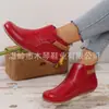 Comércio Exterior Outono e Inverno 2024 Sapatos Femininos Moda tamanho grande 43 Todas as Estações Velcro Botas Baixas Femininas tamanho grande Botas Martin