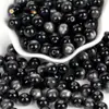 Acessórios de joalheria DIY imitação olho de gato contas redondas furo reto glitter em pó fino resina contas soltas material de pulseira de miçangas feita à mão