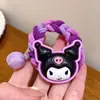 Anillos Gruesos Trenzados de Dibujos Animados para Niñas Sanrio Bolas de Goma para Cola de Caballo de Bebé Diadema para Niña Accesorios para el Cabello