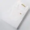 Jeans Blancos Ajustados de Lujo Ligero Estilo Europeo de Alta Gama de Hong Kong, Nuevos Pantalones Versátiles de Negocios para Primavera y Otoño
