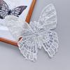 Accesorios de joyería de mariposa con lentejuelas pesadas y diamantes llenos, nuevos accesorios de decoración para vestidos de novia, fabricantes de accesorios de bricolaje al por mayor