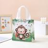 Fabricante de Bolsas Reutilizables de Tela No Tejida, Bolsas de Compras Laminadas con Estampado Animal, Bolsas Pequeñas, Bolsas de Regalo, Bolsas para Dulces de Halloween