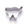 Páscoa Halloween aço inoxidável silicone borda biscoito molde coelho flor morcego borboleta abóbora assar ferramentas conjunto