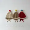 Gorros para Bebé para Otoño e Invierno, Gorros de Punto Cálidos y a Prueba de Frío para Hombres y Mujeres, Lindos, Versátiles, Modernos y Simples Gorros con Protección para las Orejas