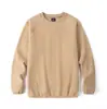 Nova Blusa de Moletom Masculina de Outono com Gola Redonda Canelada, Solta e Versátil 13054
