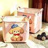 Cesta de armazenamento para carro, cesta de armazenamento de tecido multifuncional para porta-malas de carro, perfeita para organizar brinquedos na sala de estar ou no banheiro