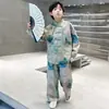 Traje Chinês Dinastia Han para Meninos Roupas Infantis Traje Tang Roupas de Performance Alunos do Ensino Fundamental e Médio Vestido Chinês Roupas de Performance Tendência Nacional