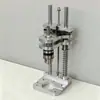 Furadeira de mesa para madeira, furadeira para perfil de alumínio, posicionamento, furadeira vertical, furadeira de bancada pequena com bateria de lítio, mini furadeira elétrica para projetos faça você mesmo.