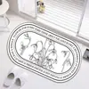Alfombra de Cachemira Sintética, Felpudo, Alfombrilla de Mesita de Noche, Felpudo Absorbente para Entrada de Baño, Felpudo para Entrada, Alfombra Pequeña, Hecho a Medida