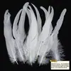 Pluma blanca autoproducida DIY accesorios de ropa de plumas hechos a mano accesorios para joyería de cabeza material productos de venta caliente