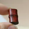 Madera de incienso natural, bambú, colgante DIY, palo de rosa, cadena para teléfono móvil, colgante, adornos de regalo retro creativos para hombres y mujeres