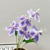 Flores Artificiais Roxas Claras Transfronteiriças, Flores Artificiais Realistas de Alta Qualidade Roxo Sonhador Cena de Decoração de Casamento Arranjo de Flores Artificiais