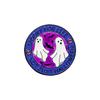 Broche Luminoso de Halloween Insignia de Dibujos Animados Fantasma Blanco Cabeza de Calabaza de Terror Insignia de Terror de Nochebuena Accesorios
