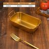 Cesta de Bocadillos de Acero Inoxidable con Doble Asa Cesta para Papas Fritas Cesta para Nuggets de Pollo Frito Caja de Ingredientes para Restaurante de Hot Pot Bandeja Creativa Comercial para Platos