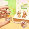 Urso de Desenho Animado Cozinhando Lâmpada de Acampamento ao Ar Livre Chaveiro Boneca Pequena Mini Luz Noturna Brinquedos Pequenos Novos e Estranhos Atacado