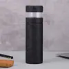 Copo de bolso de titânio puro, compacto e portátil, personalizado, alto valor estético, copo térmico executivo para homens e mulheres, copo de titânio de presente com separação de chá e água