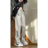 Pantalones de Asalto de Pierna Ancha Funcionales a Prueba de Viento e Impermeables con Estilo Americano para Mujer, Ropa de Trabajo para Montañismo Casual de Primavera y Otoño