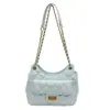 Bolso Acolchado de Cadena de Alta Gama para Mujer 2026 Nuevo Elegante Bolso de Hombro Axila Estilo Chanel Bolso Cruzado Versátil