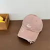 Gorra de Béisbol Bordada con Estampado de Leopardo Retro Americano para Mujer, Gorra Bordada con Letras Desgastadas, Sombrero para el Sol, Circunferencia de Cabeza Grande
