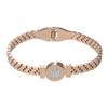 Pulsera transfronteriza de acero de titanio caliente Pulsera europea y americana LOVE con hebilla de resorte Venta al por mayor Pulsera hueca de acero inoxidable para mujer