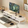 Soporte Elevador de Monitor para Computadora de Escritorio Base de Pantalla Soporte Bandeja para Teclado Elevación Engrosamiento