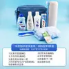 Set de Tocador de Viaje, Artículos de Tocador Portátiles, Champú, Gel de Ducha, Set de Neceser de Emergencia para Viajes y Viajes de Negocios