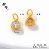 Venta al por mayor de Colgantes de Serie de Animales Lindos Hechos de Oro de Aluvión, Collares con Colgantes Creativos de Moda y Únicos para Mujeres