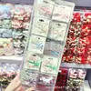 Nuevo Clip para el Cabello sin Costuras con Lazo y Flor Hueca, Pinza para Flequillo Estilo Chica de Moda, Pasador para Estudiante