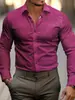 2026 Moda Transfronteiriça Amazon Camisa Masculina de Manga Longa Estampada Nova Xadrez Casual Business