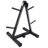 Rack para Mancuernas de Barra Doméstico Piezas de Barra Piezas de Mancuernas Agujero Grande Agujero Pequeño Rack de Colocación Soporte Rack de Almacenamiento para Barra Austriaca Colgador Pequeño