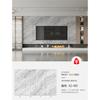Decoración de Pared de Tablero de Cristal de Carbono 3D Panel de Pared Anticolisión de Alto Brillo PET Pared de Fondo de TV Decoración de Sala de Estar Pintura Impresa de Fondo