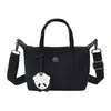 Nuevo Bolso Cruzado de Hombro para Mujer Primavera Temprana 2026 Lona de Nylon Color Macarrón Moda Casual