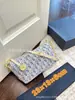 Bolsa Feminina 2026 Novo Modelo Com Letras Estilo Dior Comércio Exterior Nova Moda Bolsa de Ombro Transversal Transfronteiriça Monograma Bolsa Versátil