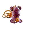 Chaveiro de Carro Urso da Sorte da Maré Nacional Pingente de Bolsa Feminina de Cristal Fofo Anel de Chaveiro Diamante Pendurado Presentes