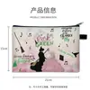 Nueva Bolsa de Cosméticos Estampada de Bruja de Calabaza para Halloween Bolsa de Almacenamiento Portátil de Mano Bolsa Grande para Artículos de Tocador Bolsa de Almacenamiento