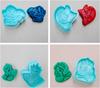 Cortador de resorte de animales, frutas y verduras para niños, creativo, bricolaje, jardín de infantes, hecho a mano, material plástico, molde de plastilina